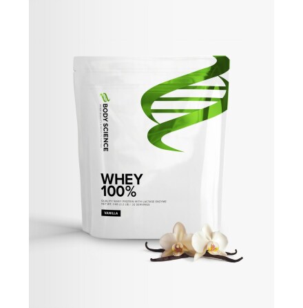 Body  Science Whey 100% 1 kg Vanilla